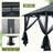 Double Roof Soft Top Metal Patio Gazebo With Netting-111128222-111128224