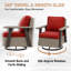 Ensemble de chaises berçantes pivotantes d'extérieur, ensemble de chaises de patio en rotin et osier à 360 °-120471944
