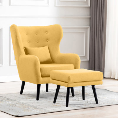 Glennon Upholstered Wingback Chair