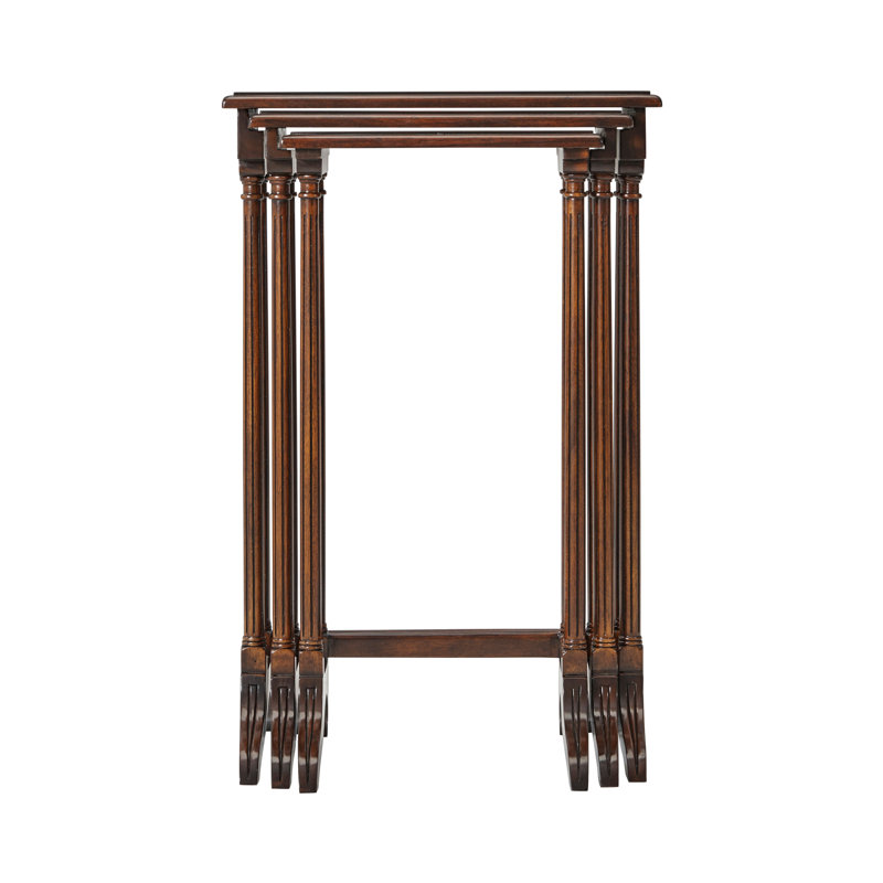 Essential Solid Wood Nesting End Table