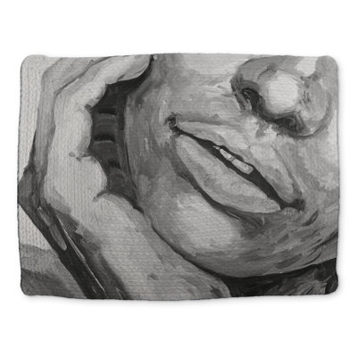 Irresistible Lips Figurative Braided Placemat | Home Decor