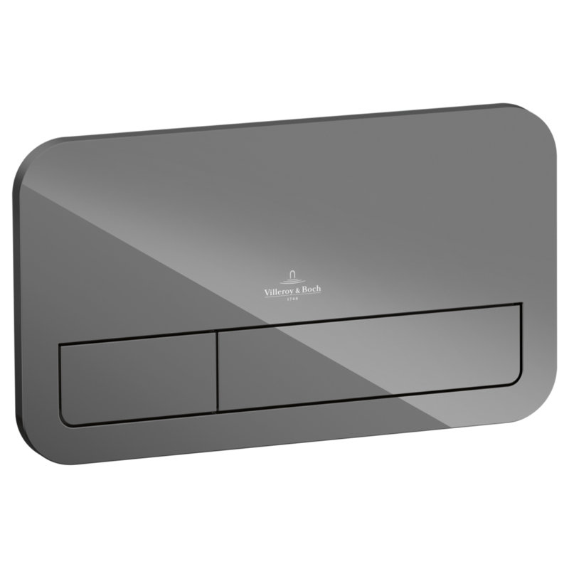 ViConnect Flush Plate M200, Glossy Grey