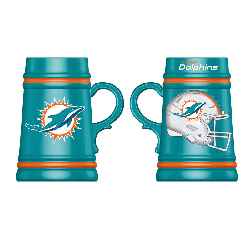 Tasse en céramique Miami Dolphins, 24 oz