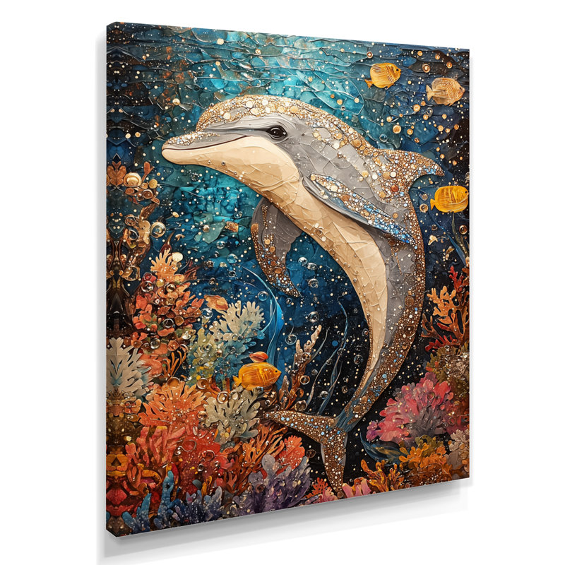 Aza - animaux, impressions sur toile, H 32 po x l 24 po, Toile tendue, Ne s'applique pas