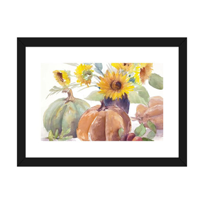 Tournesols et citrouilles Tawny par Lanie Loreth-reproduction d’art