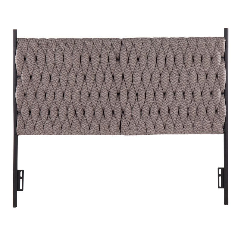 Russek Upholstered Headboard, Gray