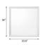 Miroir, finition blanche
