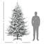 Arbre de Noël artificiel pin enneigé