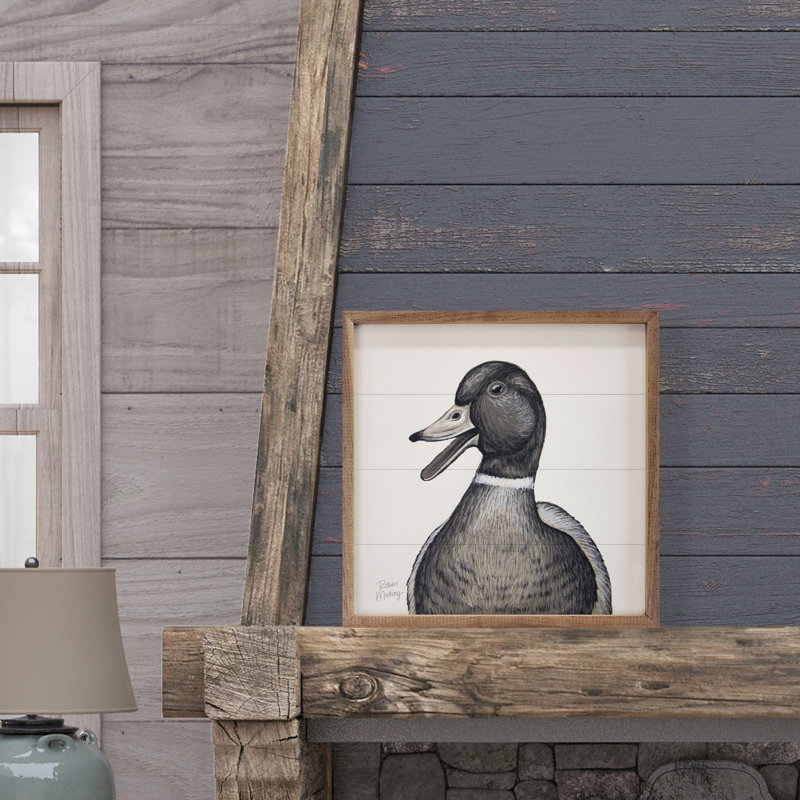 Canard colvert par Robin Sue Studio, H 4 po x l 4 po