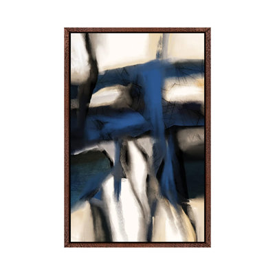 Rhapsody In Blue by Roberto Moro - Painting on Canvas