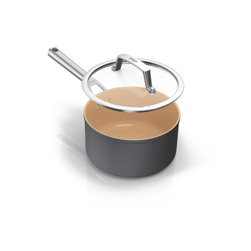 Ninja Extended Life Ceramic Saucepan, 18cm