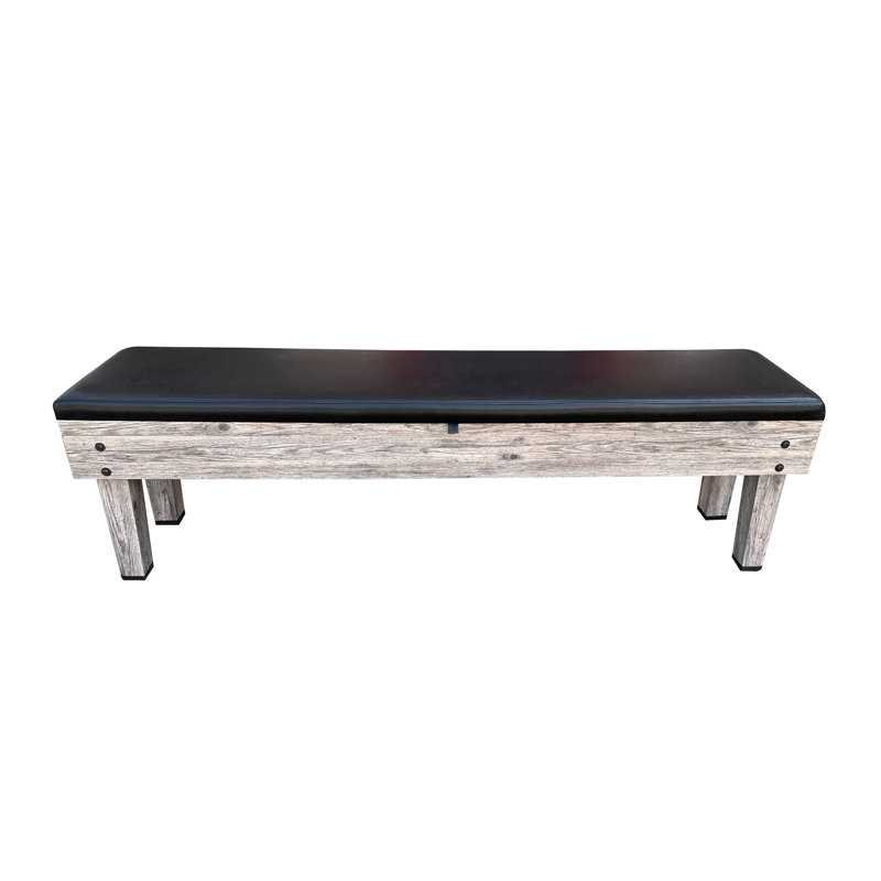 Banc de rangement Rack Tuscany de 6 pieds, gris