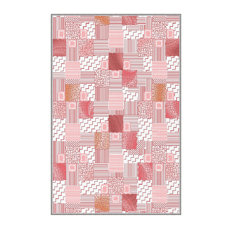Premium Hall Carpet, 100% Polyester, 39.4 x 59.1 inches | 8 mm Pile Height, 650 g/m² | Antibacterial, Non-Slip PVC Felt Dot Underside, Machine Washable | 3D Digital Print, Durable & Stylish for Home Decor