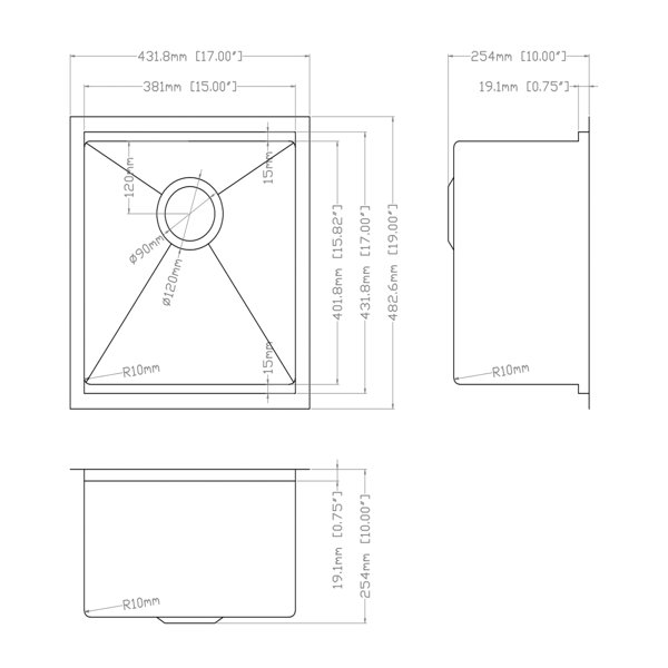 Dimensions du produit
