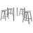 Gaucho 5PCS Pack Counter Height Table Set