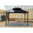 10*10FT Patic Gazebo,Aluminum Gazebo With Steel Canopy,Outdoor Permanent Hardtop Gazebo Canopy For Patio, Garden, Backyard