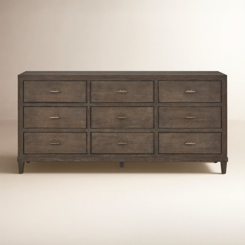 Montclair 9 - Drawer Solid Wood Dresser
