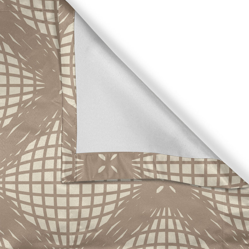 Semi Sheer Curtain Pair