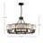Mrytle 8 - Light Dimmable Luxurious Drum Crystal Chandelier-2078030917