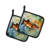 Caroline's Treasures Nautical Collection Polyester Potholder Set