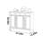 Classic and practical storage shoe cabinet