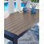 Table de salle à manger d'extérieur Lriot