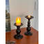 Chandelle de table en métal H 8,66 po