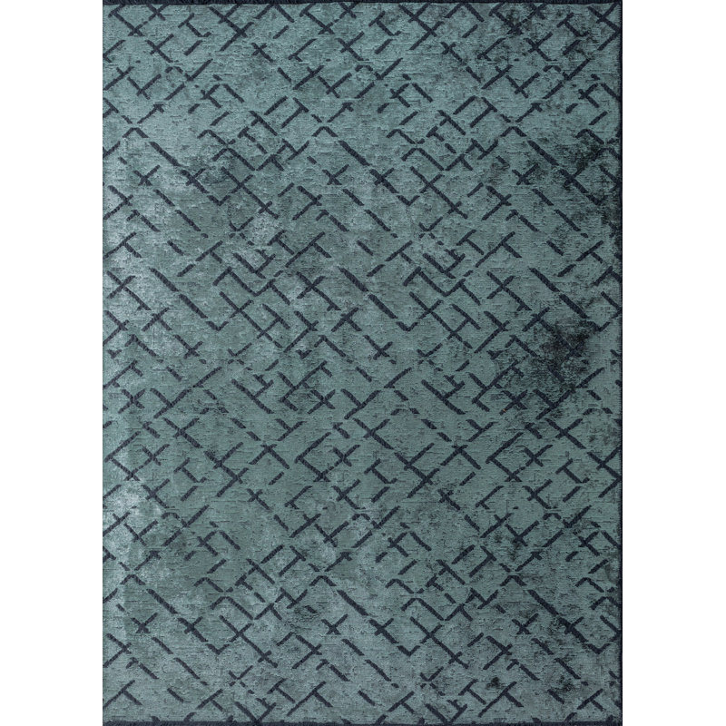 Rapture Abstract Area Rug, Rectangle 6'7" x 8'3"