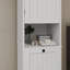 Armoire de trieur de linge inclinable à un compartiment et une porte