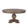 Charlton Home® Musson Round Solid Wood Dining Table & Reviews | Wayfair