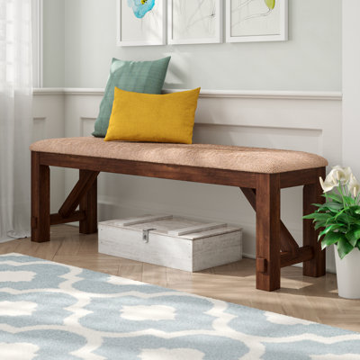 Warsaw 60” Upholstered Bench by Alcott Hill