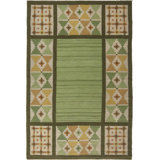 Vintage One-of-a-Kind Rectangle 5'4" X 8'2" Area Rug