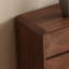 Armoire d'entrée moderne en bois d'hévéa simple