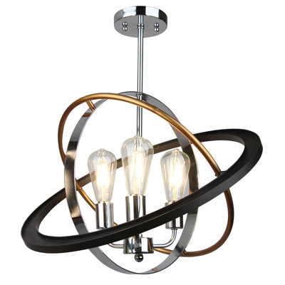 Sahra 3 - Light Dimmable Chandelier