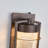 Dusk to Dawn Oil Rubbed Bronze Outdoor Wall Light,13.7'' LED Outside Porch Light for House, Garage.