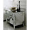 1 - Drawer Nightstand in Silver