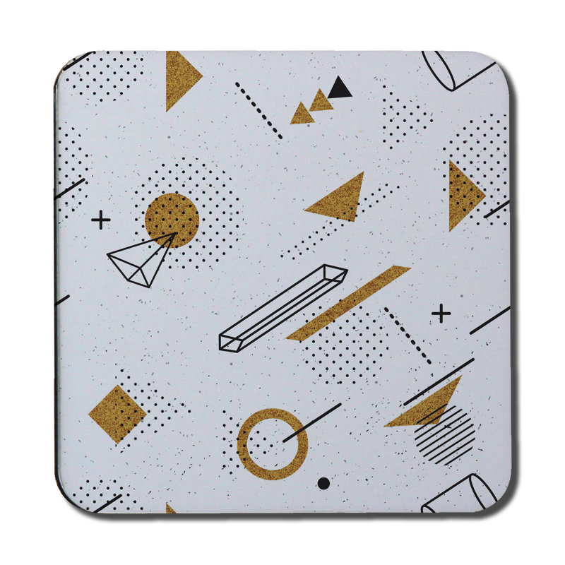 Square 6 Piece Coaster Set