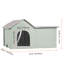 Maison de chat pliable avec coussin chauffant