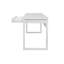Jess Solid Wood Writing Desk-89990382-89990381