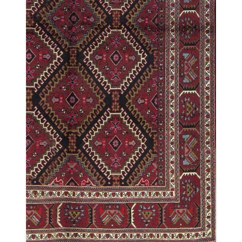 Afghan One-of-a-Kind 6'7" X 9'5" Area Rug