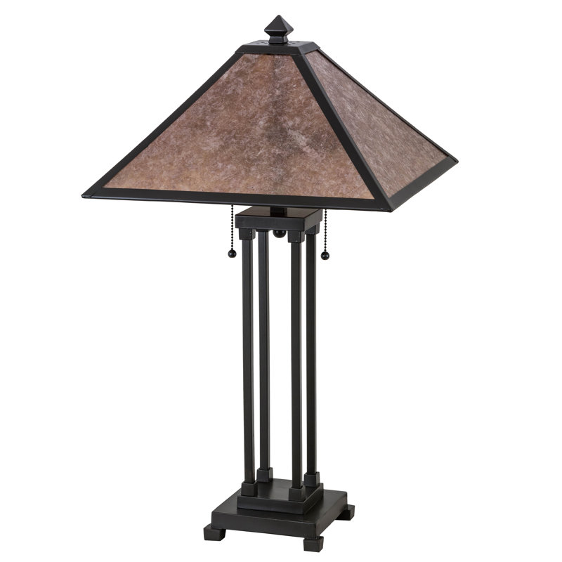 Van Erp Table Lamp, Mahogany Bronze