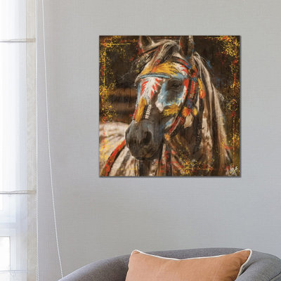 War Horse I - Framed Wall Art Print