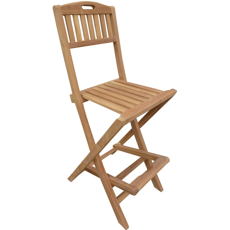 Costantino Teak Outdoor 29'' Bar Stool