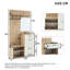 Hall Tree 100cm Wide