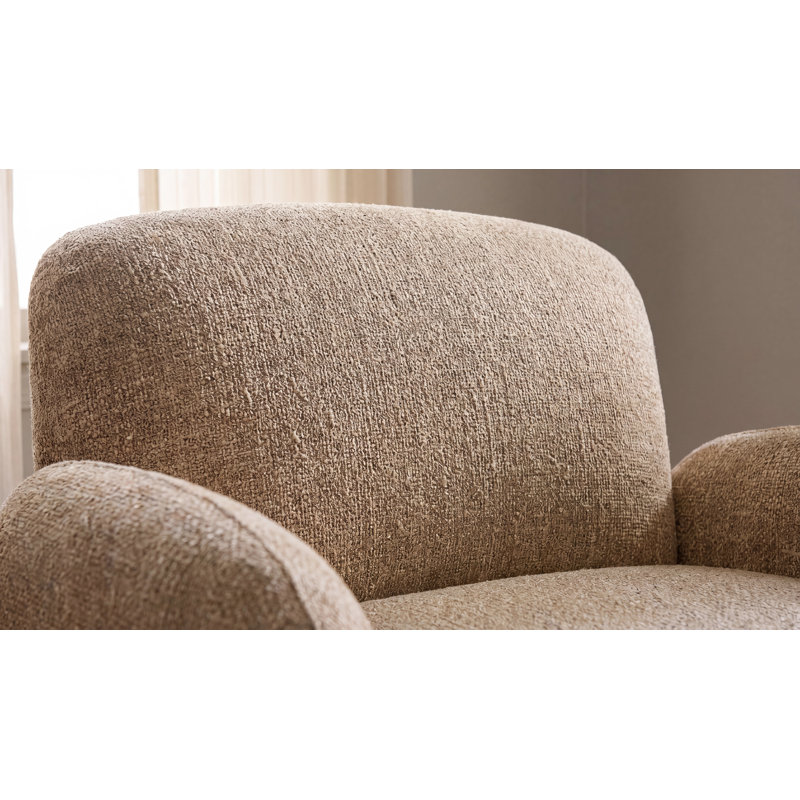 Upholstered Swivel Accent Chair