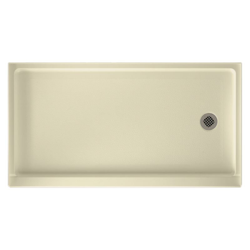 32'' W 60'' D Rectangular Single Shower Base, Right-Hand, Golden Steppe