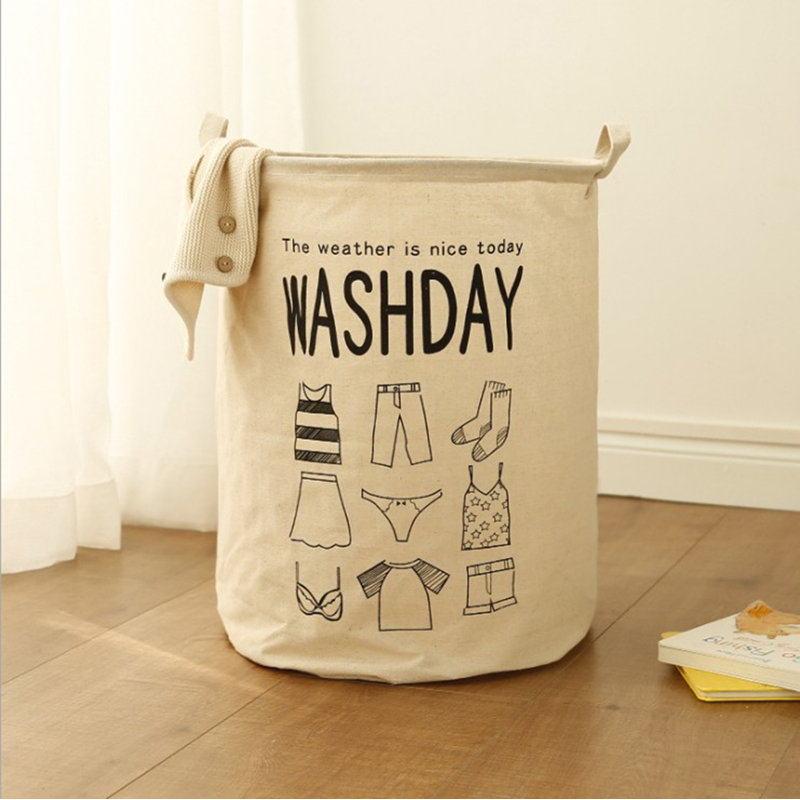 Canvas Laundry Set