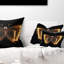  Coussin lombaire papillon abstrait