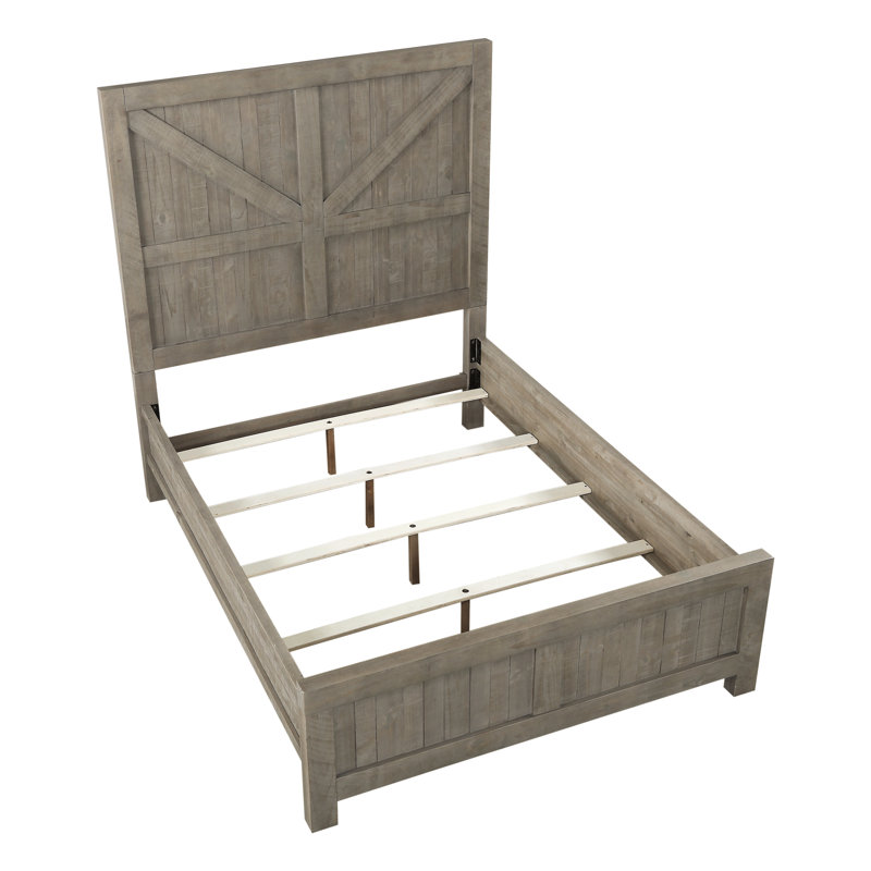 Jacilynn Solid Wood Standard Bed, Full/Double