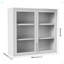 Armoire de rangement murale de style rétro